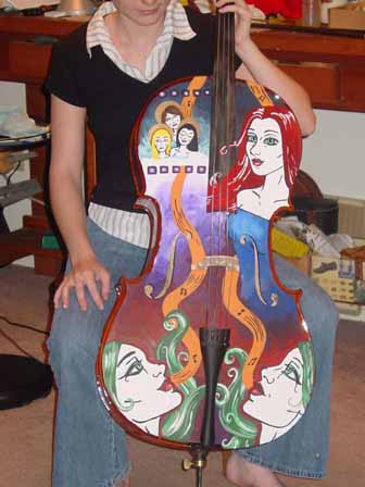 Heather's cello